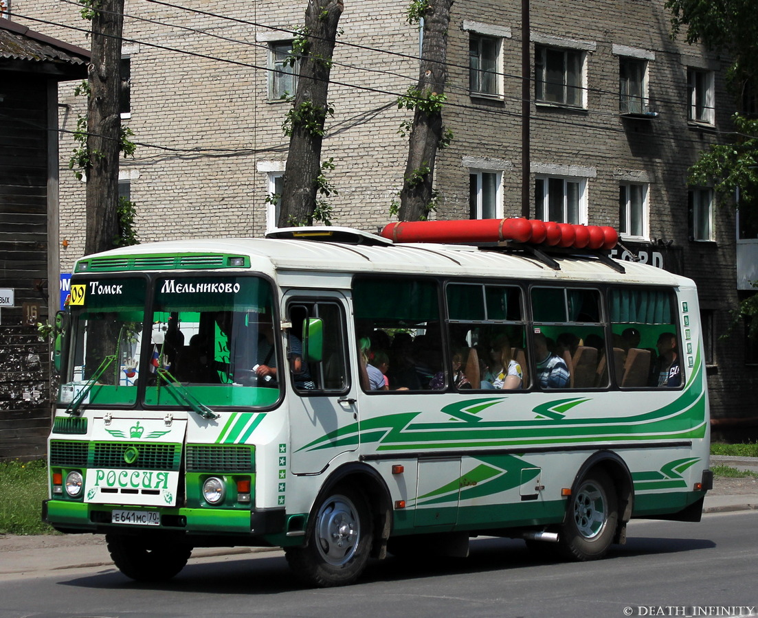 Томская область, ПАЗ-32053 № Е 641 МС 70