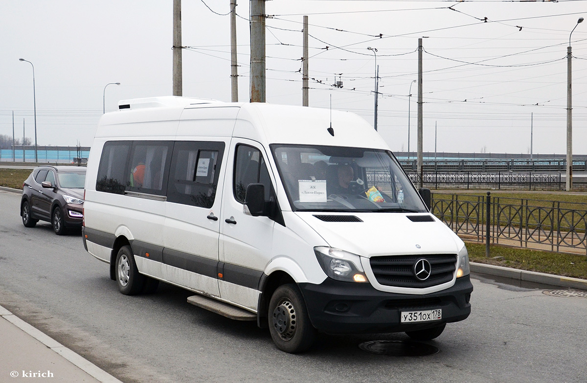 Санкт-Петербург, Луидор-223602 (MB Sprinter) № У 351 ОХ 178