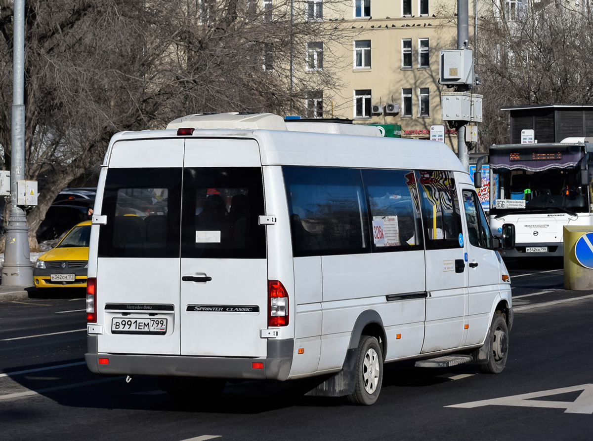 Москва, Луидор-2232DP (MB Sprinter Classic) № В 991 ЕМ 799