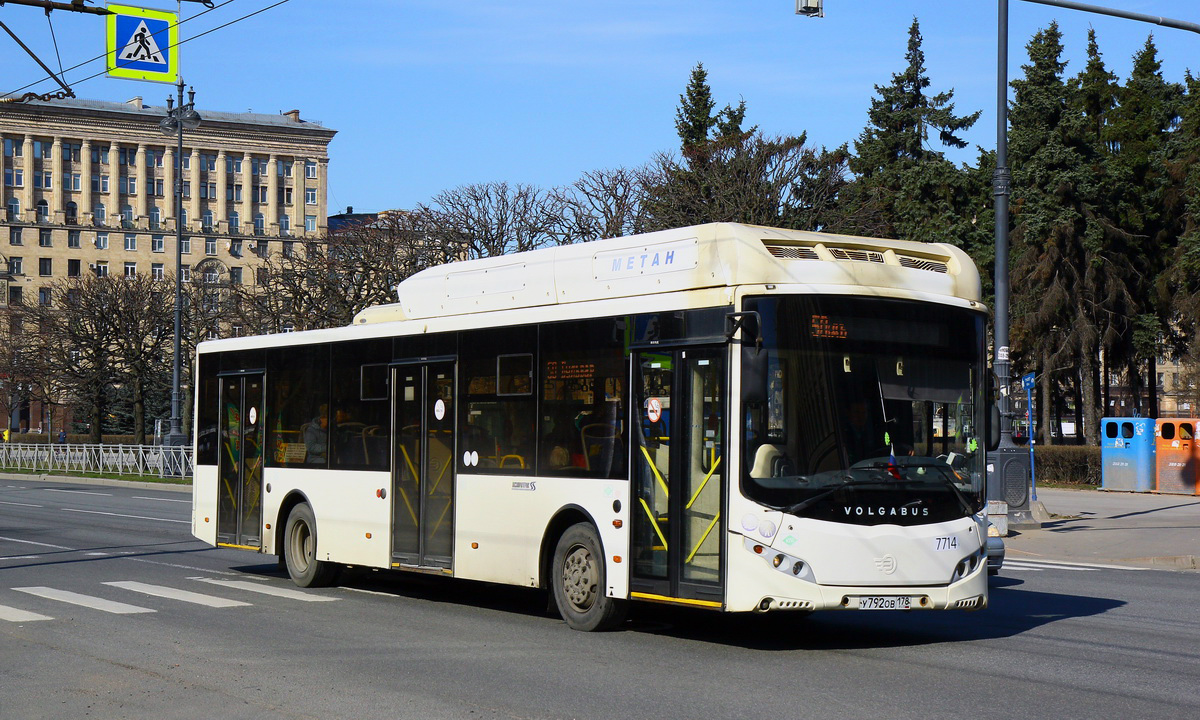 Санкт-Петербург, Volgabus-5270.G2 (CNG) № 7714