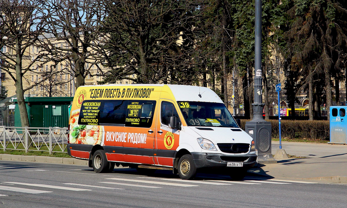 Санкт-Пецярбург, Луидор-22360C (MB Sprinter) № 2073