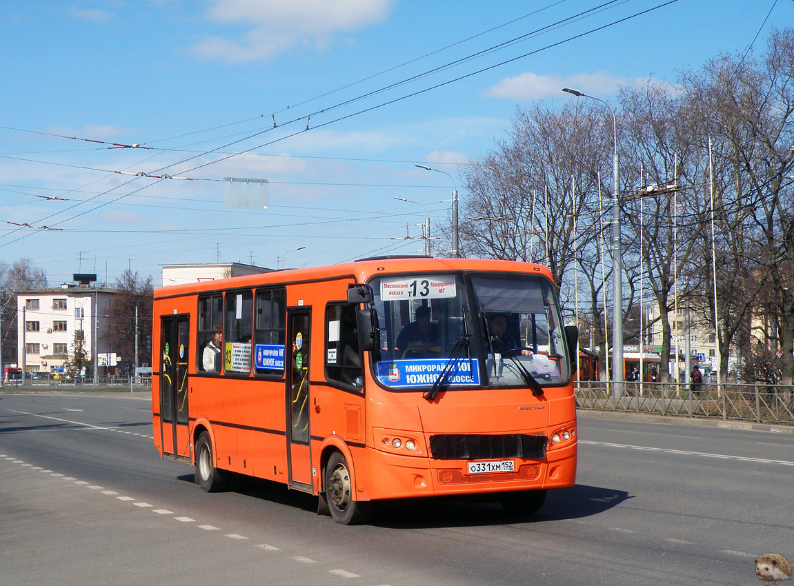 Nizhegorodskaya region, PAZ-320414-05 "Vektor" Nr. О 331 ХМ 152