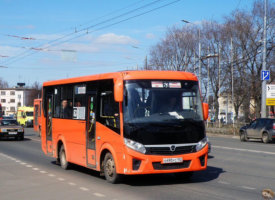 Нижегородская область, ПАЗ-320405-04 "Vector Next" № О 490 УС 152