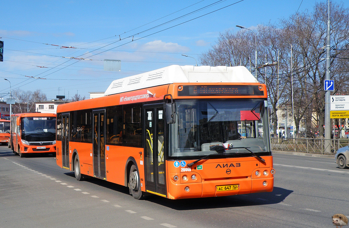 Obwód niżnonowogrodzki, LiAZ-5292.67 (CNG) Nr 20449