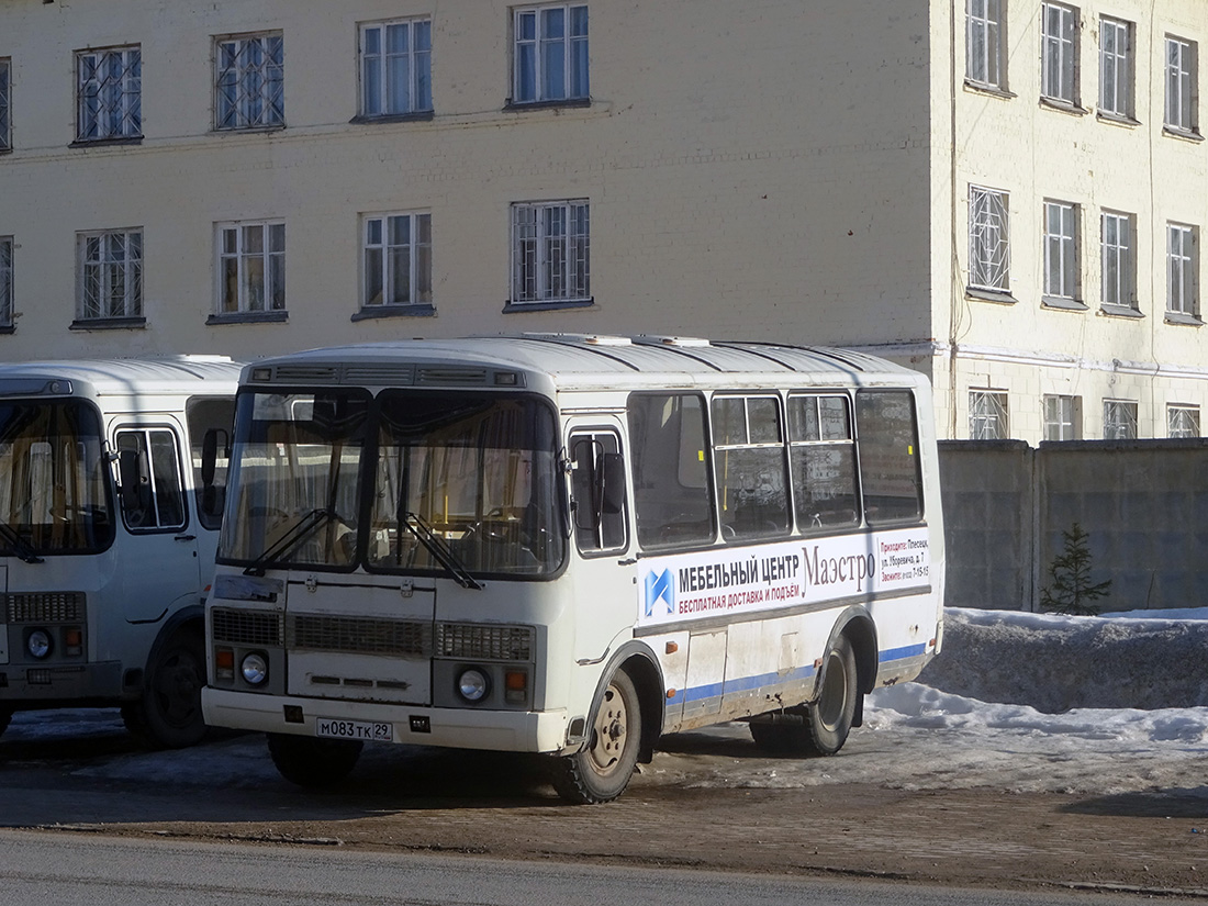 Архангельская область, ПАЗ-32053 № М 083 ТК 29 — Фото — Автобусный транспорт