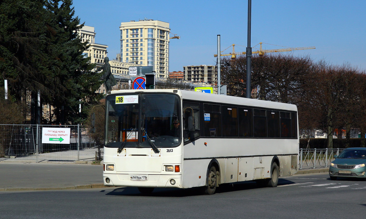 Ленинградская область, ЛиАЗ-5256.58 № 3513