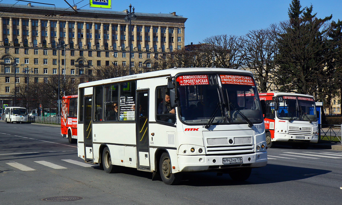 Санкт-Петербург, ПАЗ-320402-05 № n338