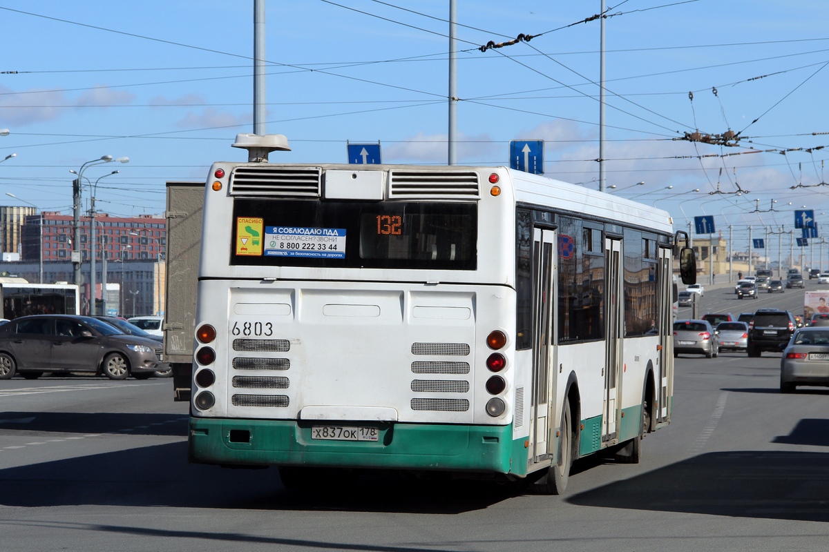 Санкт-Петербург, ЛиАЗ-5292.20 № 6803