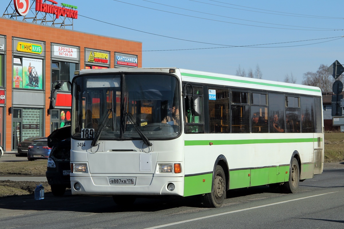 Санкт-Петербург, ЛиАЗ-5293.53 № 3454