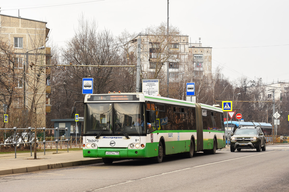 Москва, ЛиАЗ-6213.20 № 040493