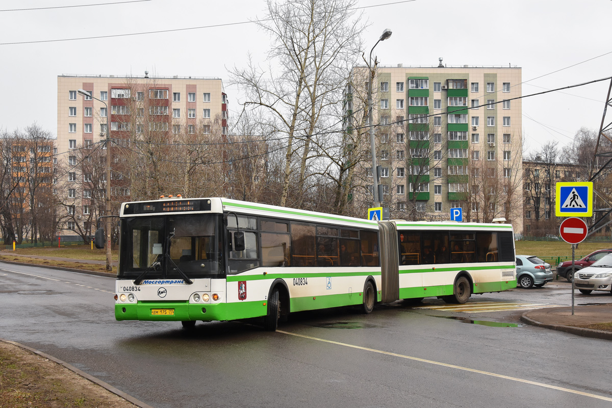 Москва, ЛиАЗ-6213.20 № 040834