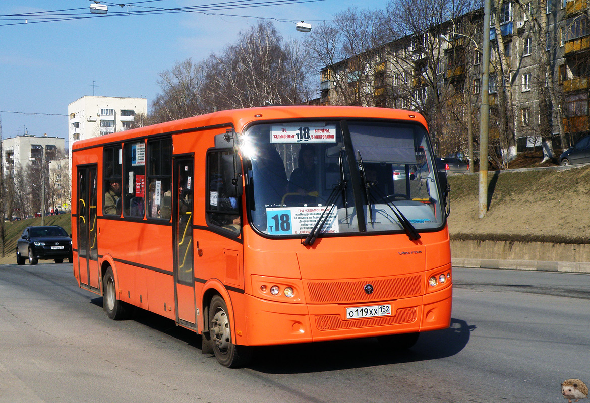 Нижегородская область, ПАЗ-320414-05 "Вектор" № О 119 ХХ 152