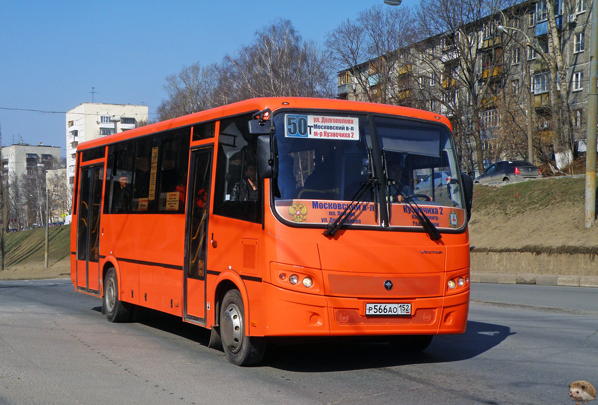 Нижегородская область, ПАЗ-320414-05 "Вектор" № Р 566 АО 152