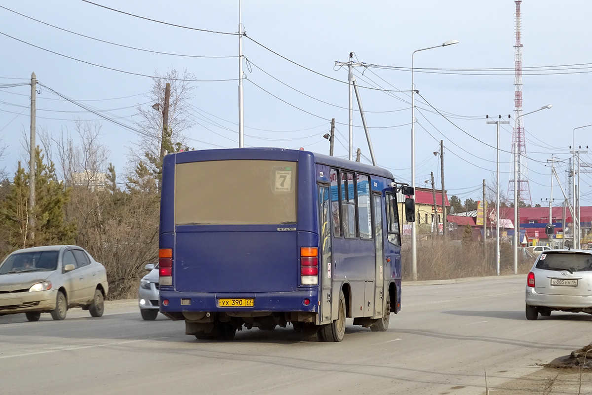 Саха (Якутия), ПАЗ-320302-08 № УХ 390 77