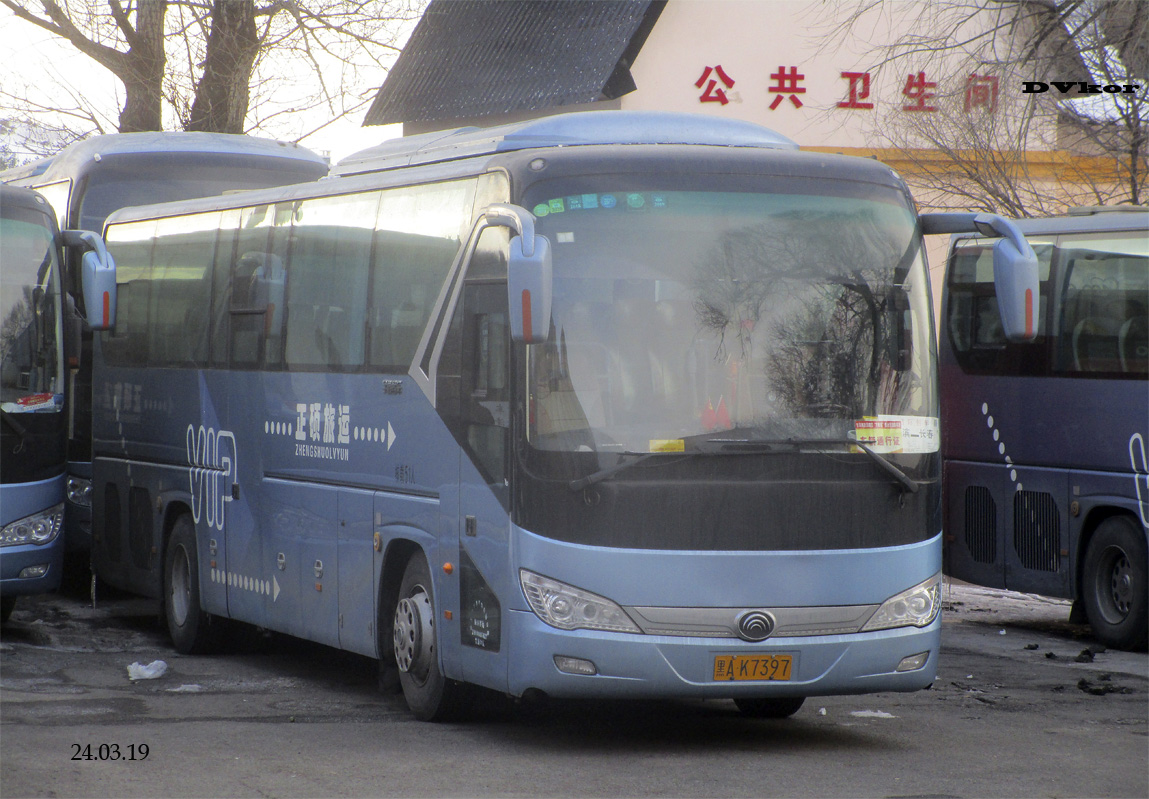 Китай, Yutong ZK6119H2Y № 黑A K7397
