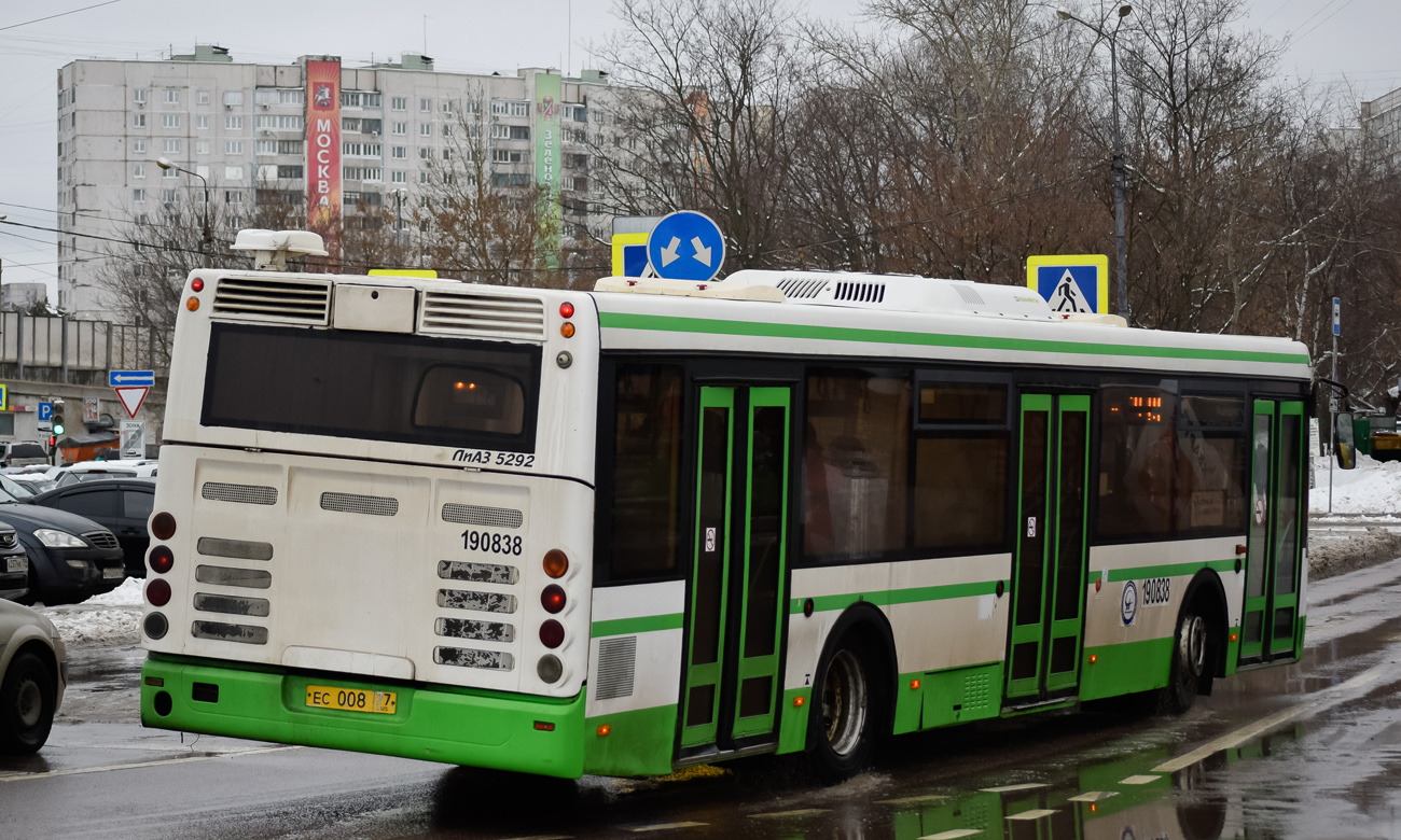 Москва, ЛиАЗ-5292.22 (2-2-2) № 190838