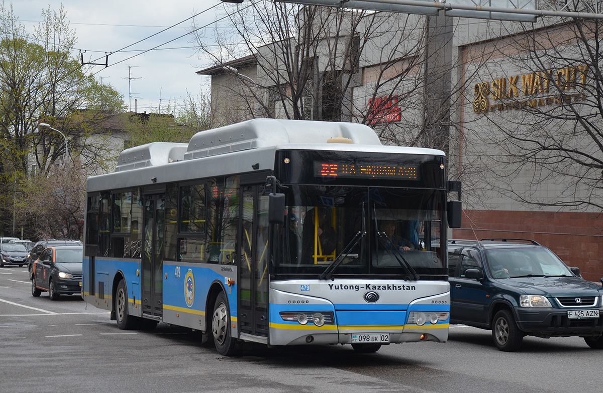 Алматы, Yutong ZK6118HGA № 479