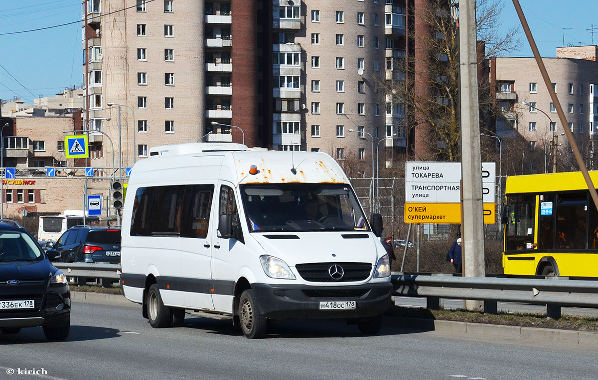 Санкт-Петербург, Луидор-223602 (MB Sprinter) № Н 418 ОС 178