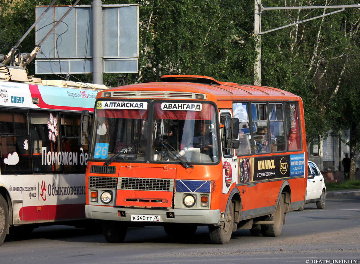 Томская область, ПАЗ-32054 № К 340 ТТ 70