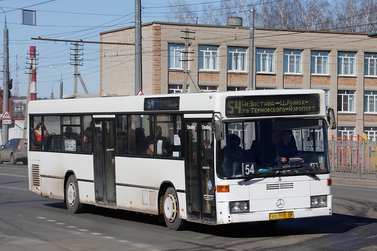 Пензенская область, Mercedes-Benz O405N № АХ 045 58