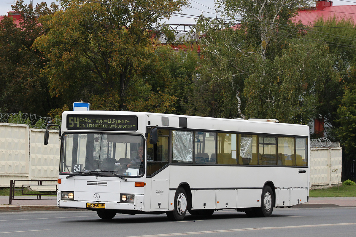 Пензенская область, Mercedes-Benz O405N № АХ 045 58