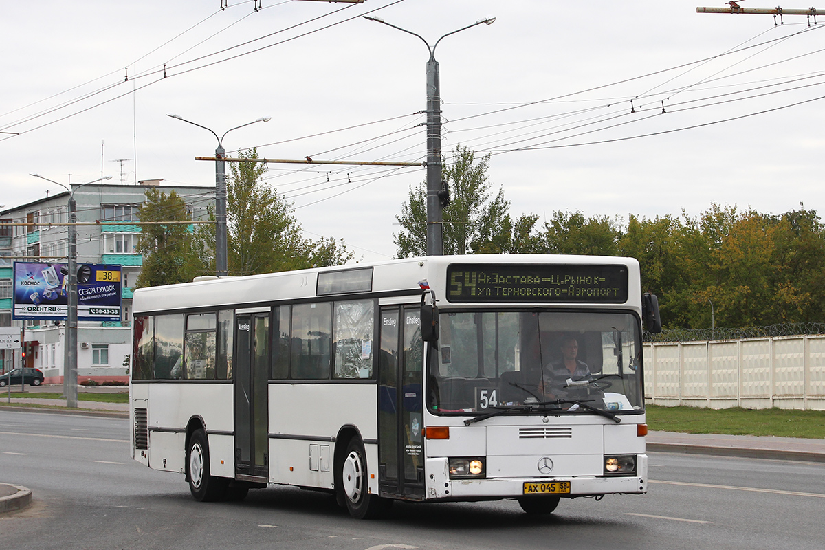 Пензенская область, Mercedes-Benz O405N № АХ 045 58