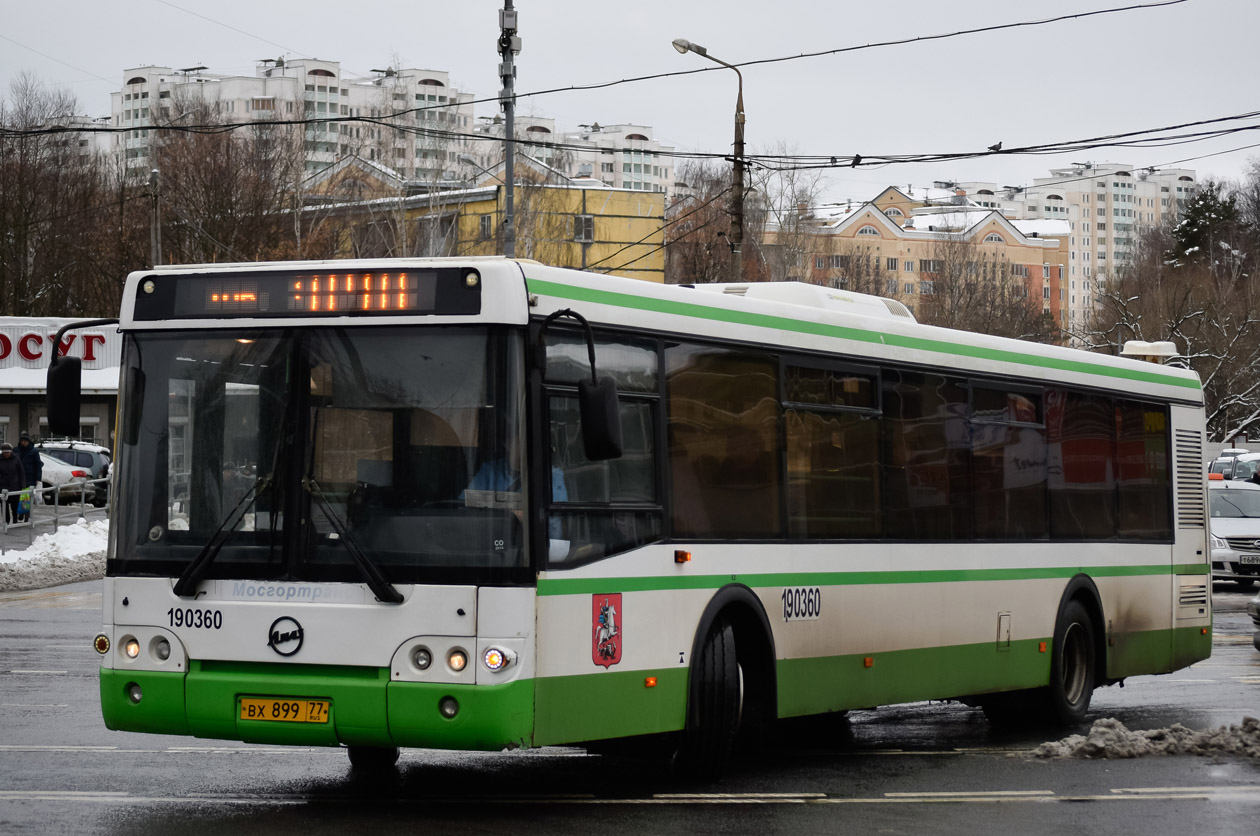 Москва, ЛиАЗ-5292.21 № 190360