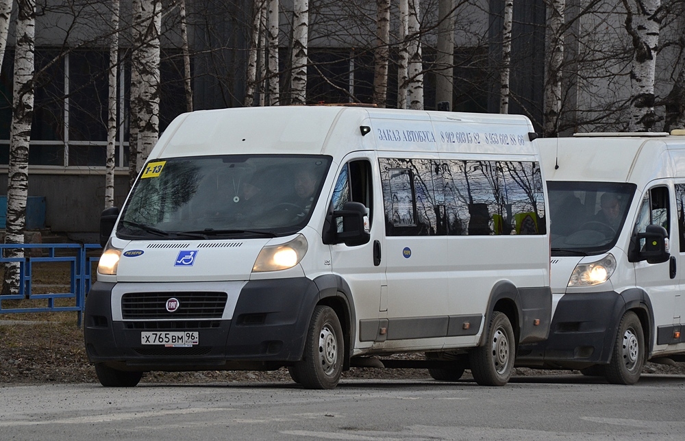 Свердловская область, Нижегородец-FST613 (FIAT Ducato) № Х 765 ВМ 96