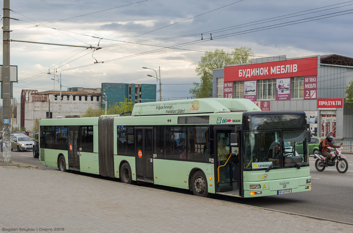 Днепропетровская область, MAN A23 NG313 CNG № AE 6575 KE