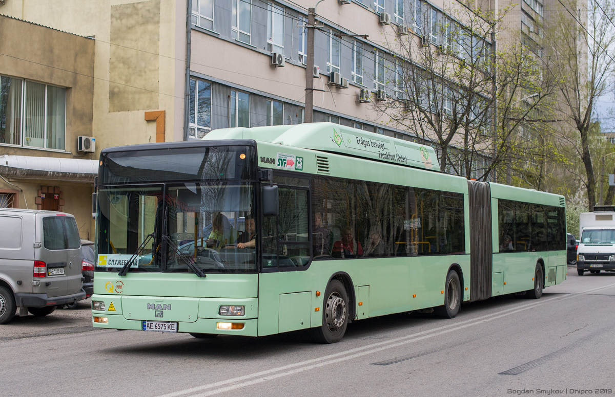 Днепропетровская область, MAN A23 NG313 CNG № AE 6575 KE