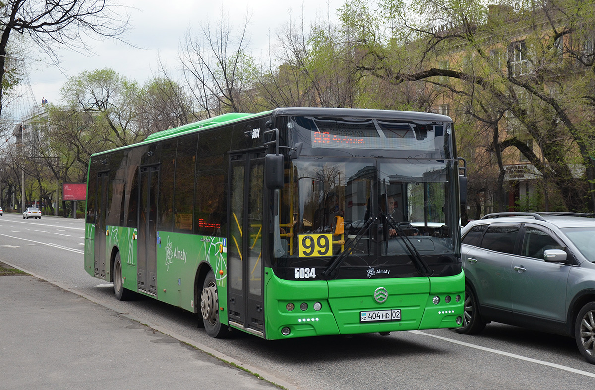 Алматы, Golden Dragon XML6125CR № 5034