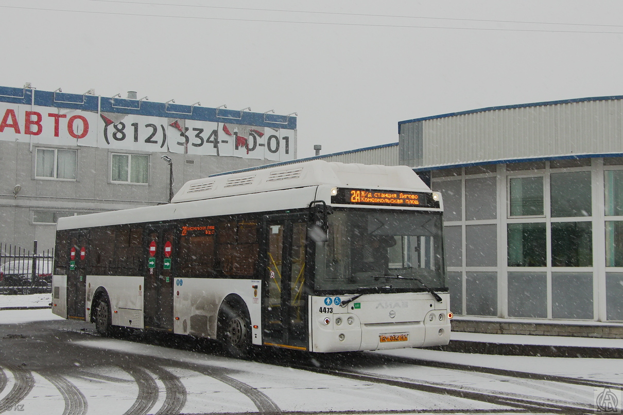 Санкт-Петербург, ЛиАЗ-5292.67 (CNG) № 4473