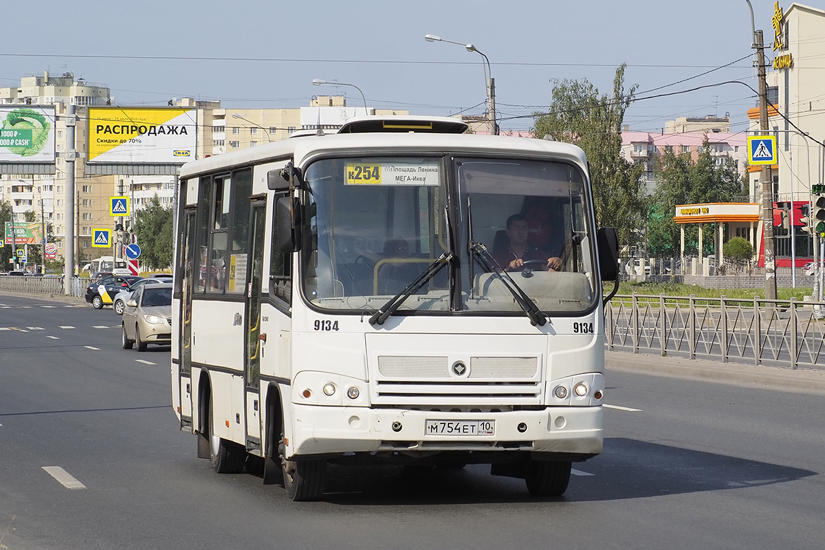 Санкт-Петербург, ПАЗ-320402-05 № 9134