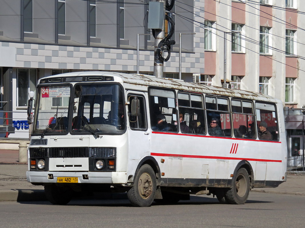 Кировская область, ПАЗ-4234 № АК 482 43