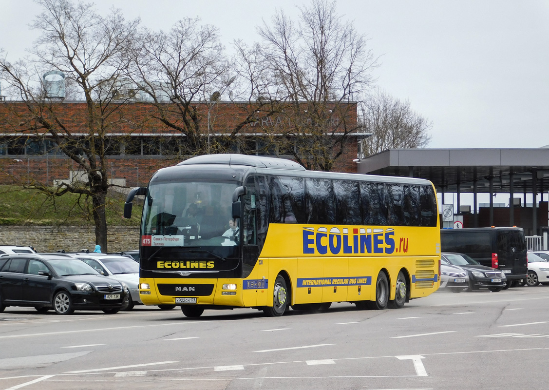 Санкт-Пецярбург, MAN R08 Lion's Coach L RHC444 L № 538