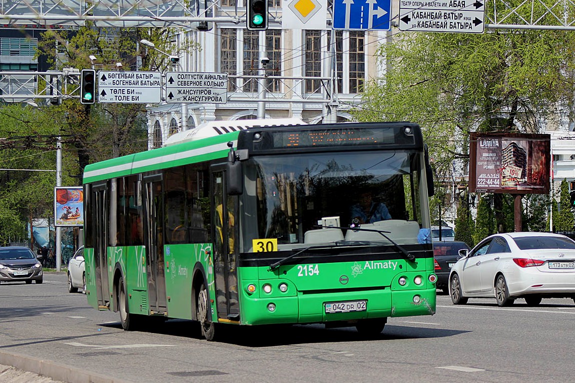 Almaty, LiAZ-5292.65 # 2154