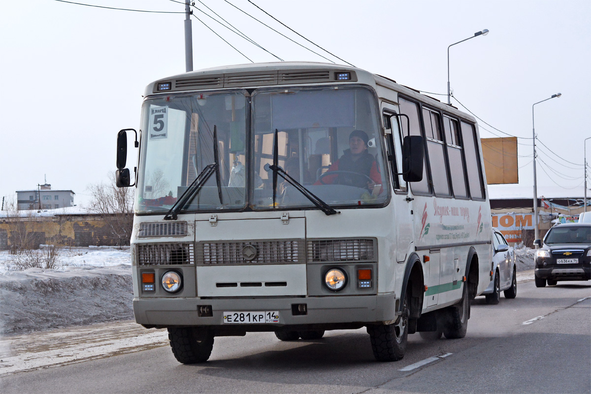 Саха (Якутия), ПАЗ-32054 № Е 281 КР 14