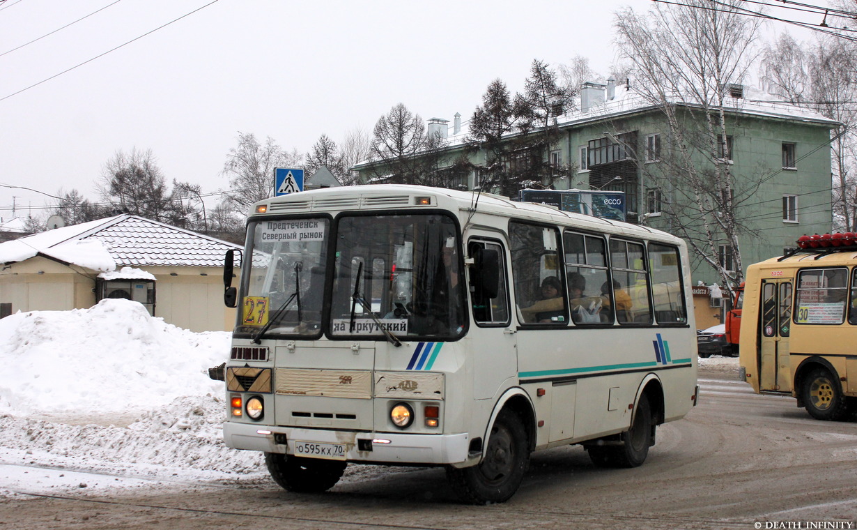 Томская область, ПАЗ-32054 № О 595 КХ 70