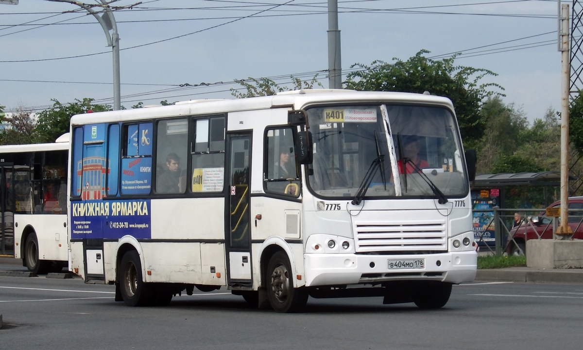 Санкт-Петербург, ПАЗ-320412-05 № 7775