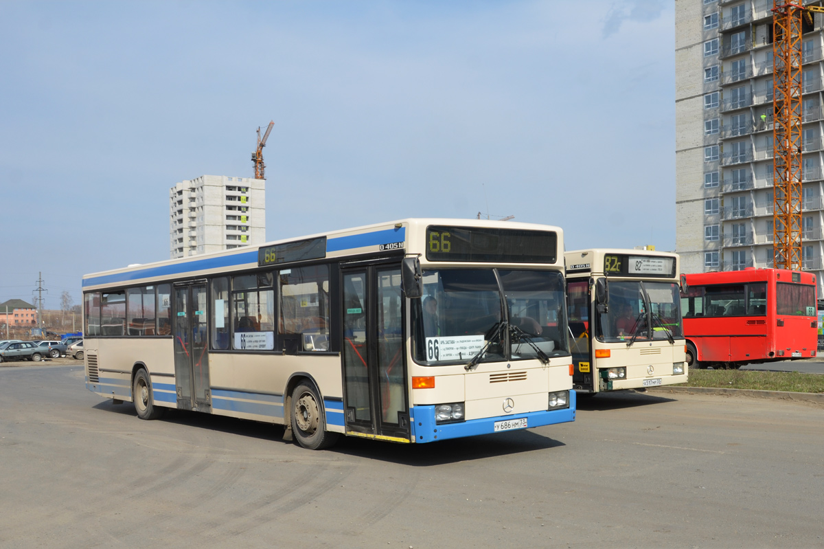 Penza region, Mercedes-Benz O405N2 Nr. У 686 НМ 33