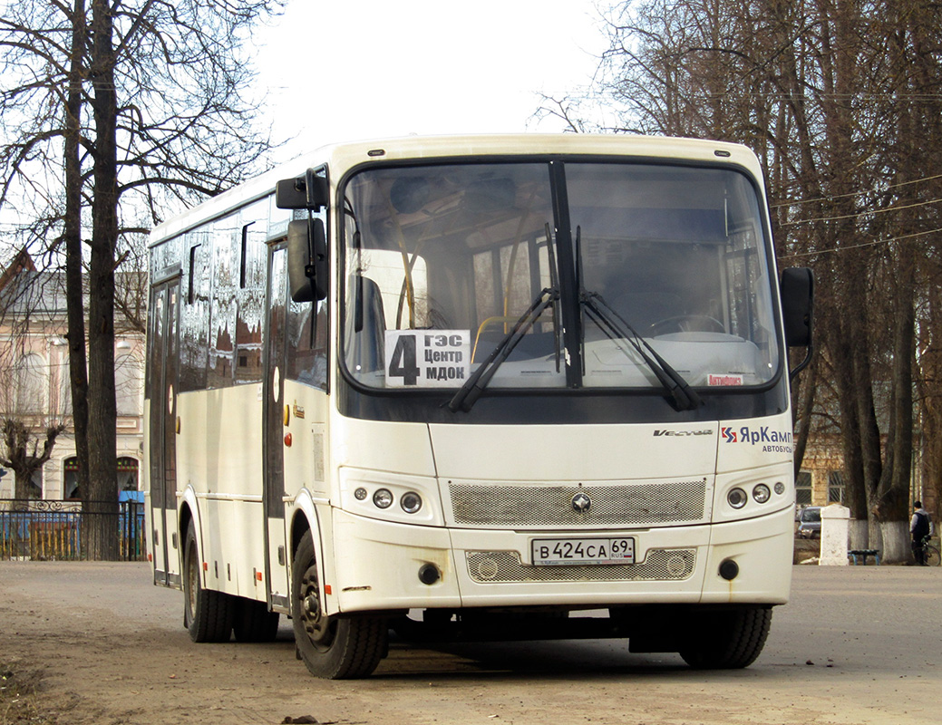 Тверская область, ПАЗ-320414-05 "Вектор" (1-2) № В 424 СА 69