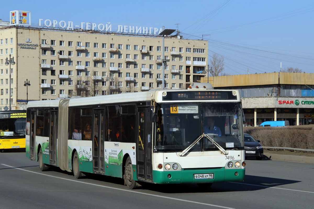 Санкт-Петербург, ЛиАЗ-6213.20 № 7496