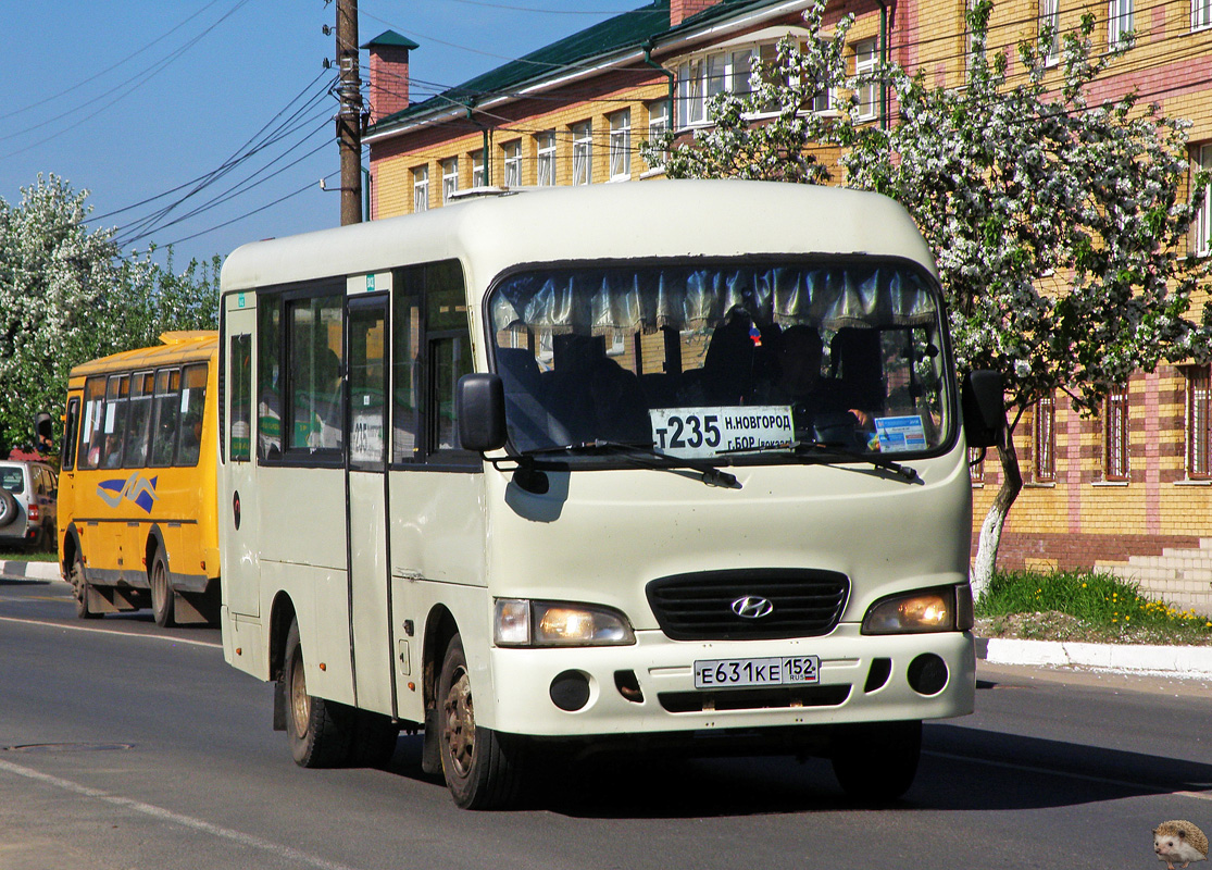 Нижегородская область, Hyundai County SWB C08 (РЗГА) № Е 631 КЕ 152