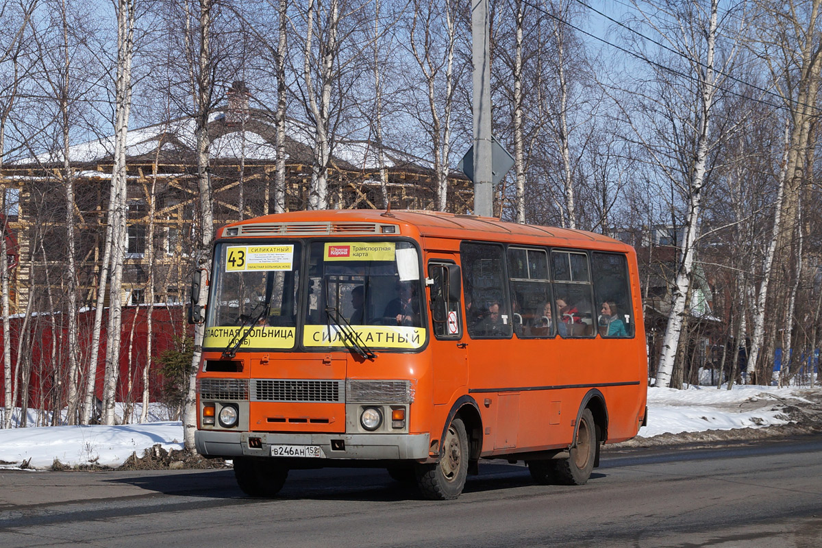 Архангельская область, ПАЗ-32054 № В 246 АН 152 — Фото — Автобусный  транспорт