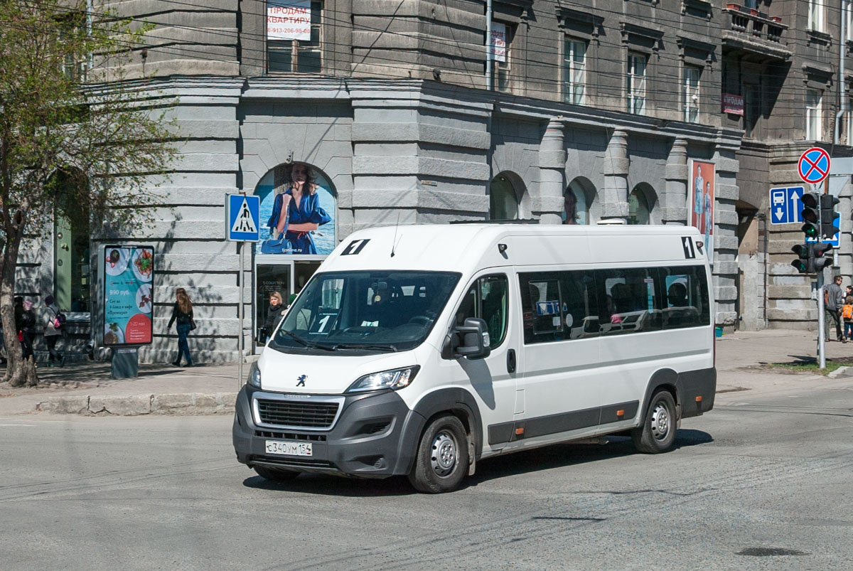 Новосибирская область, Нижегородец-2227SK (Peugeot Boxer) № С 340 УМ 154