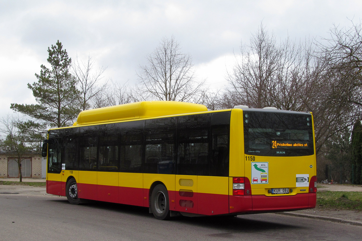 Литва, MAN A21 Lion's City NL273 CNG № 1150