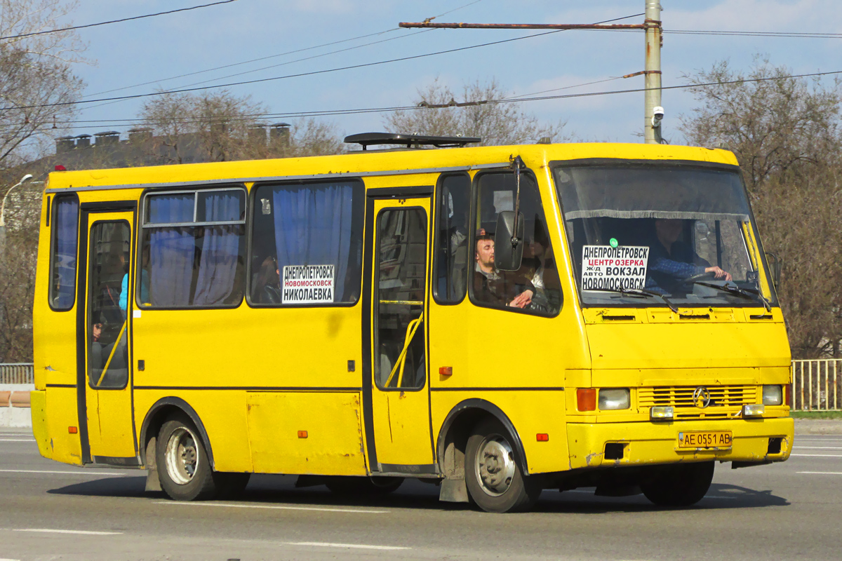 Днепропетровская область, БАЗ-А079.14 "Подснежник" № AE 0551 AB