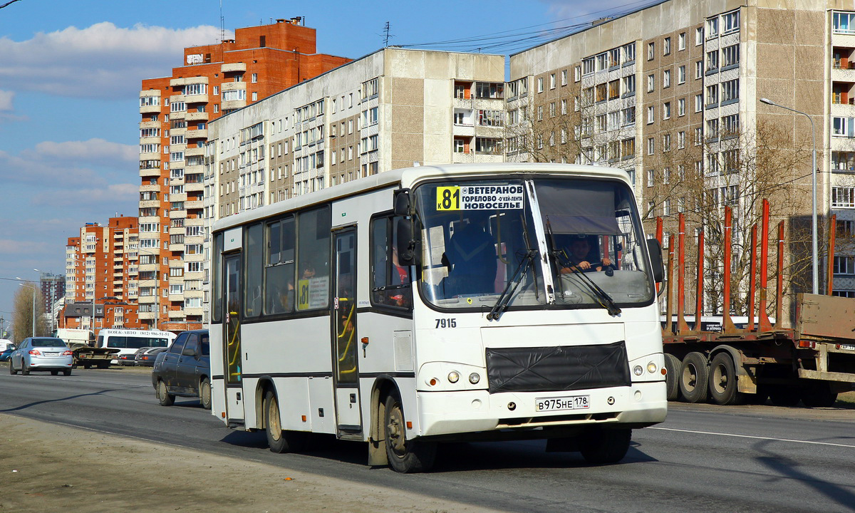 Санкт-Петербург, ПАЗ-320402-05 № 7915