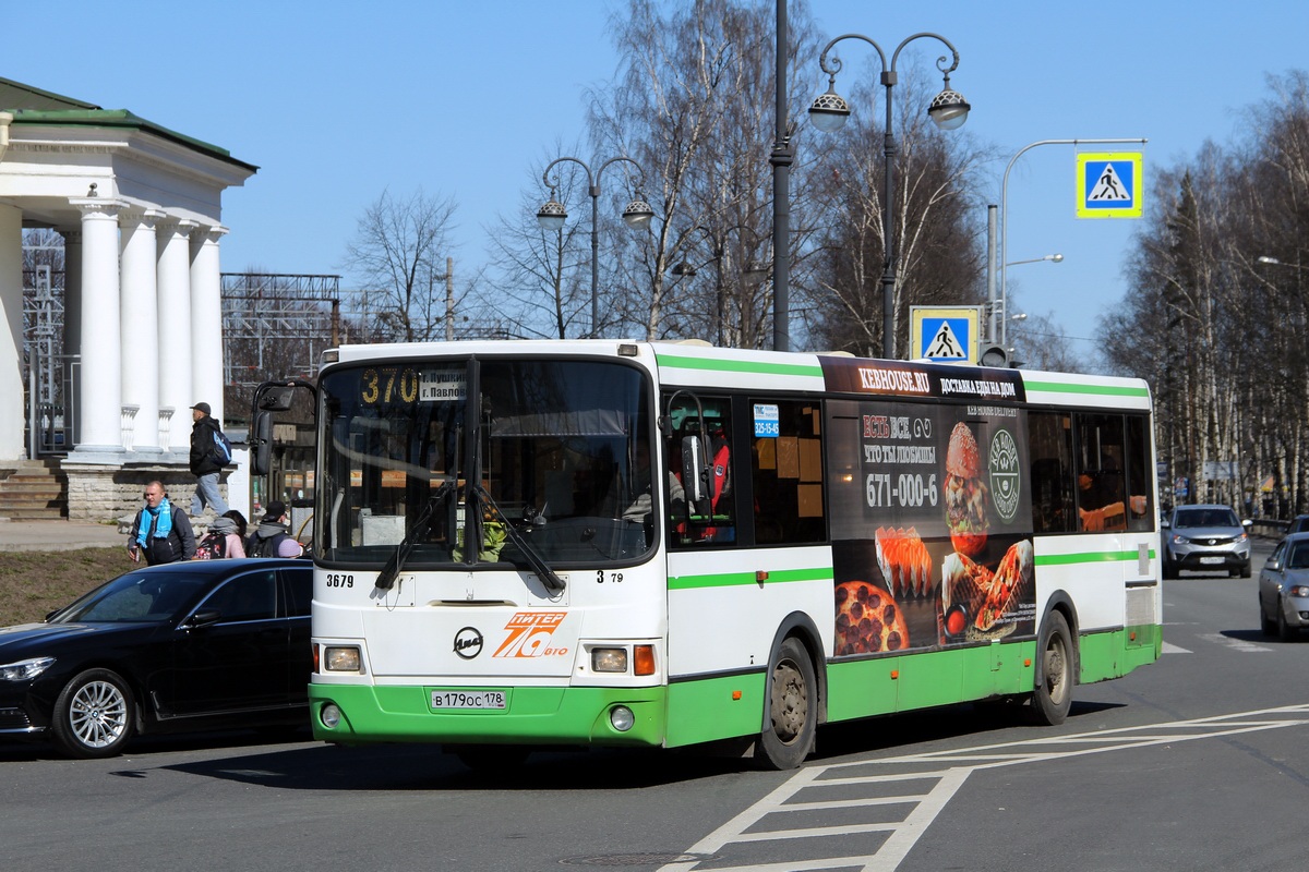 Санкт-Петербург, ЛиАЗ-5293.60 № 3679