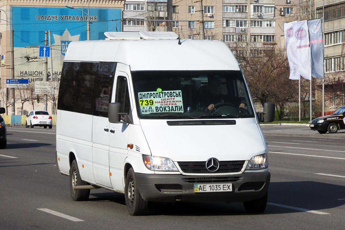 Днепропетровская область, Mercedes-Benz Sprinter W903 313CDI № AE 1035 EX